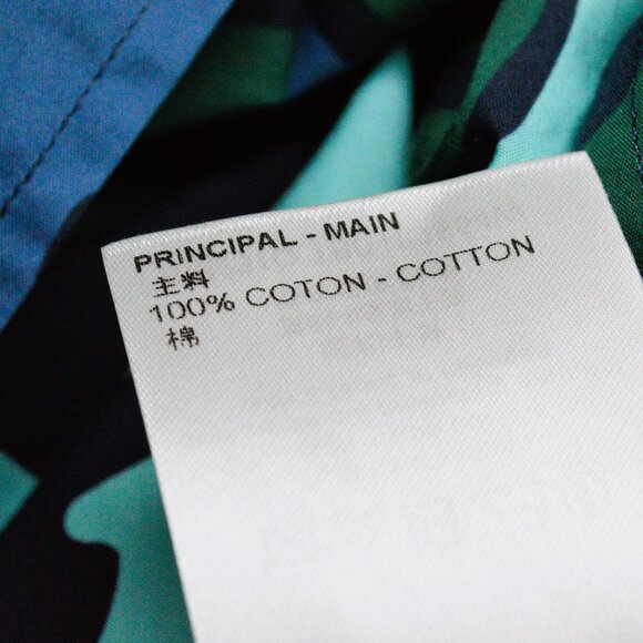 Louis Vuitton Stephen Sprouse Graffiti Script Logo Long Sleeve Cotton Shirt SZ M - Picture 7 of 8